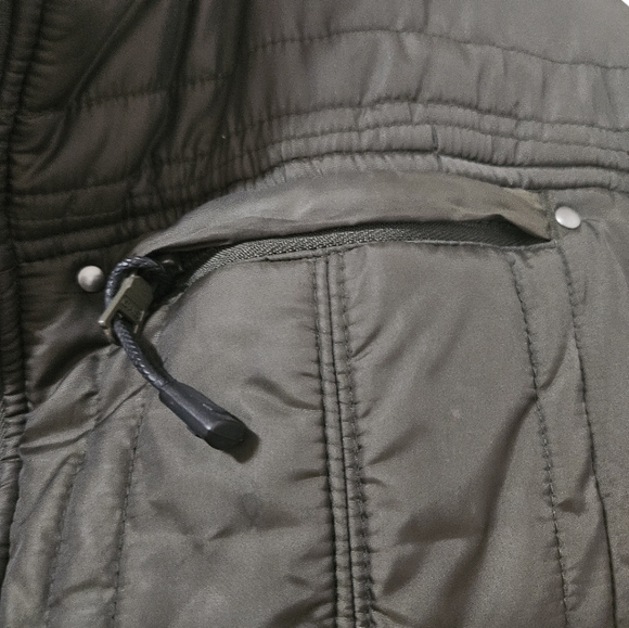 Gas Mens Jacket M Green Warm Fall Winter italian designer - Picture 10 of 11